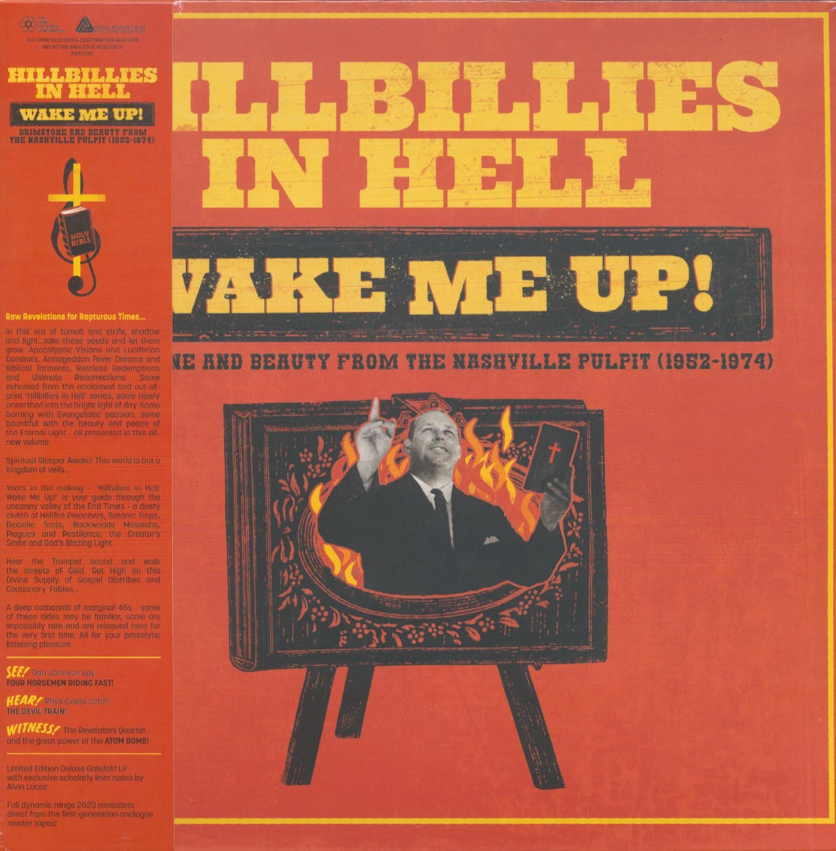 Various Artists - Hillbillies In Hell Wake Me Up - Limited Edition Deluxe Vinyl