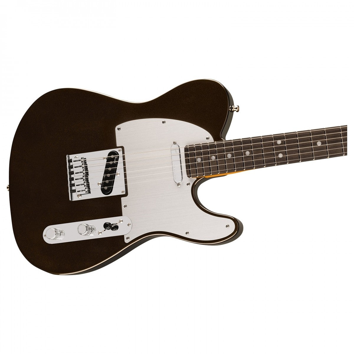 Fender American Ultra II Telecaster, Ebony Fingerboard, Texas Tea