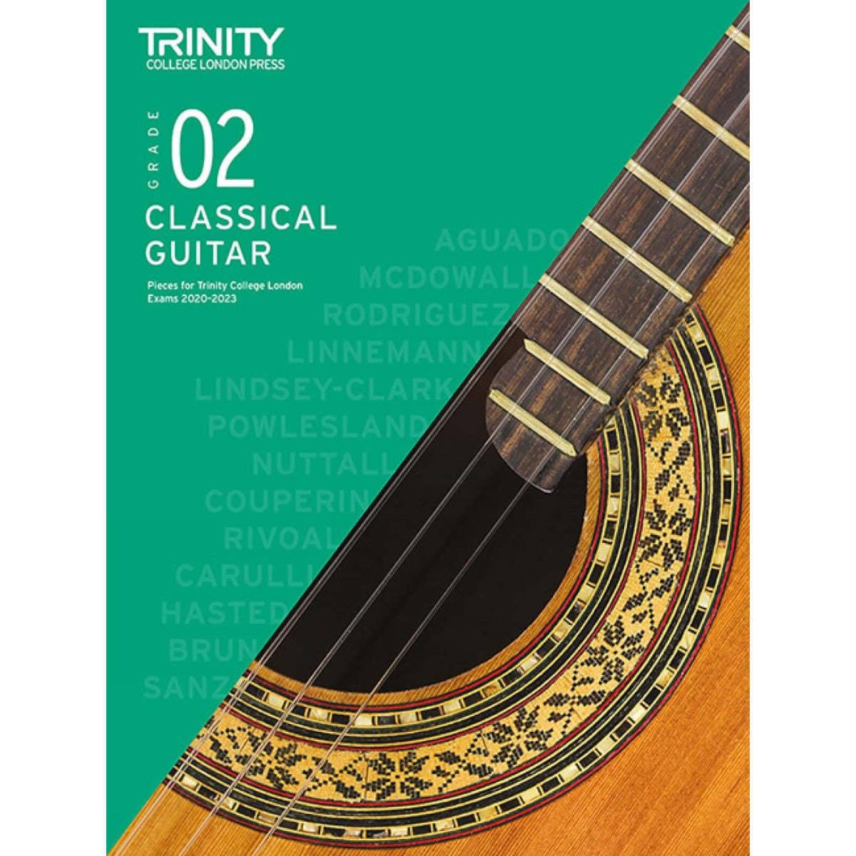 Trinity College London Classical Guitar Exam Pieces from 2020 Grade 2