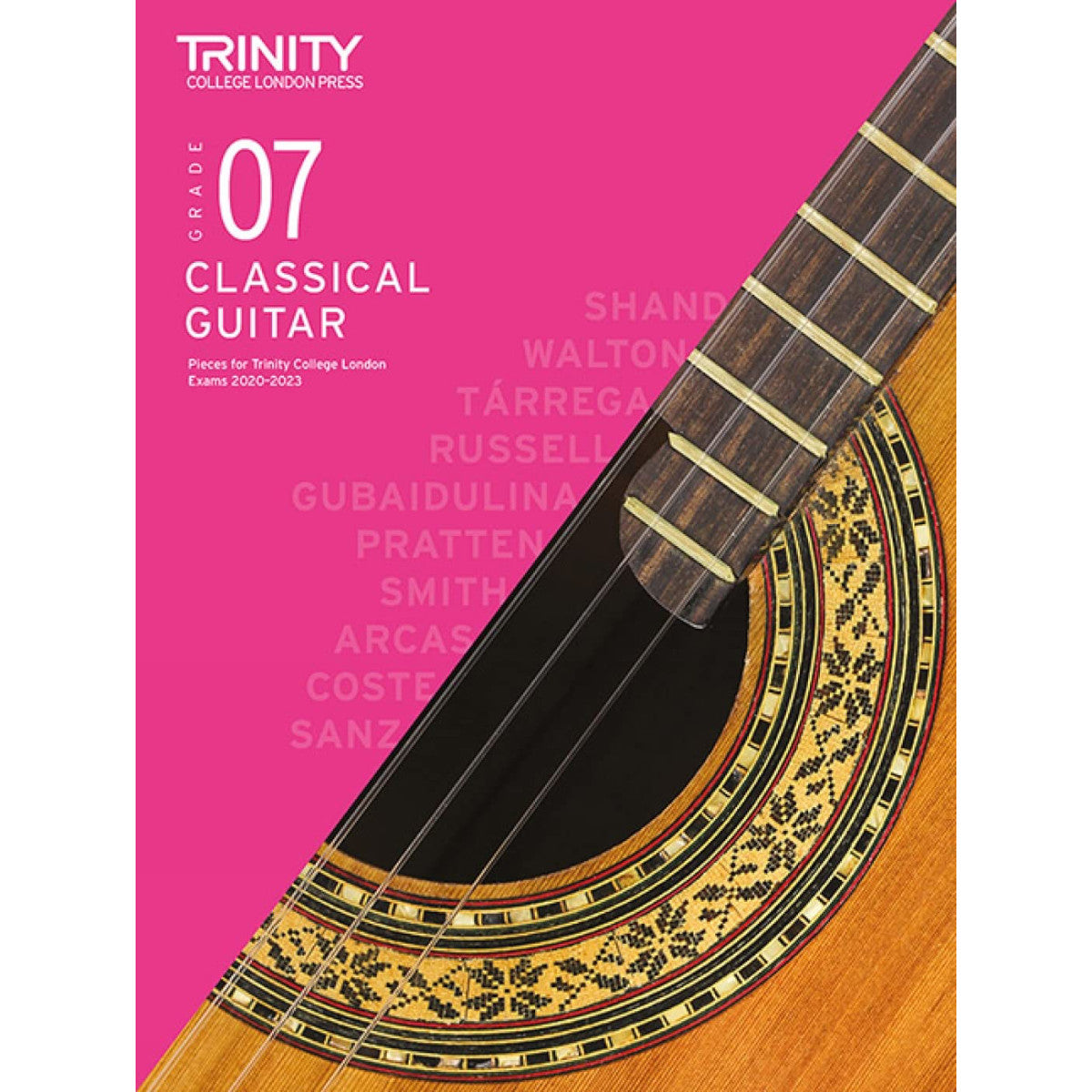 Trinity College London Classical Guitar Exam Pieces from 2020 Grade 7