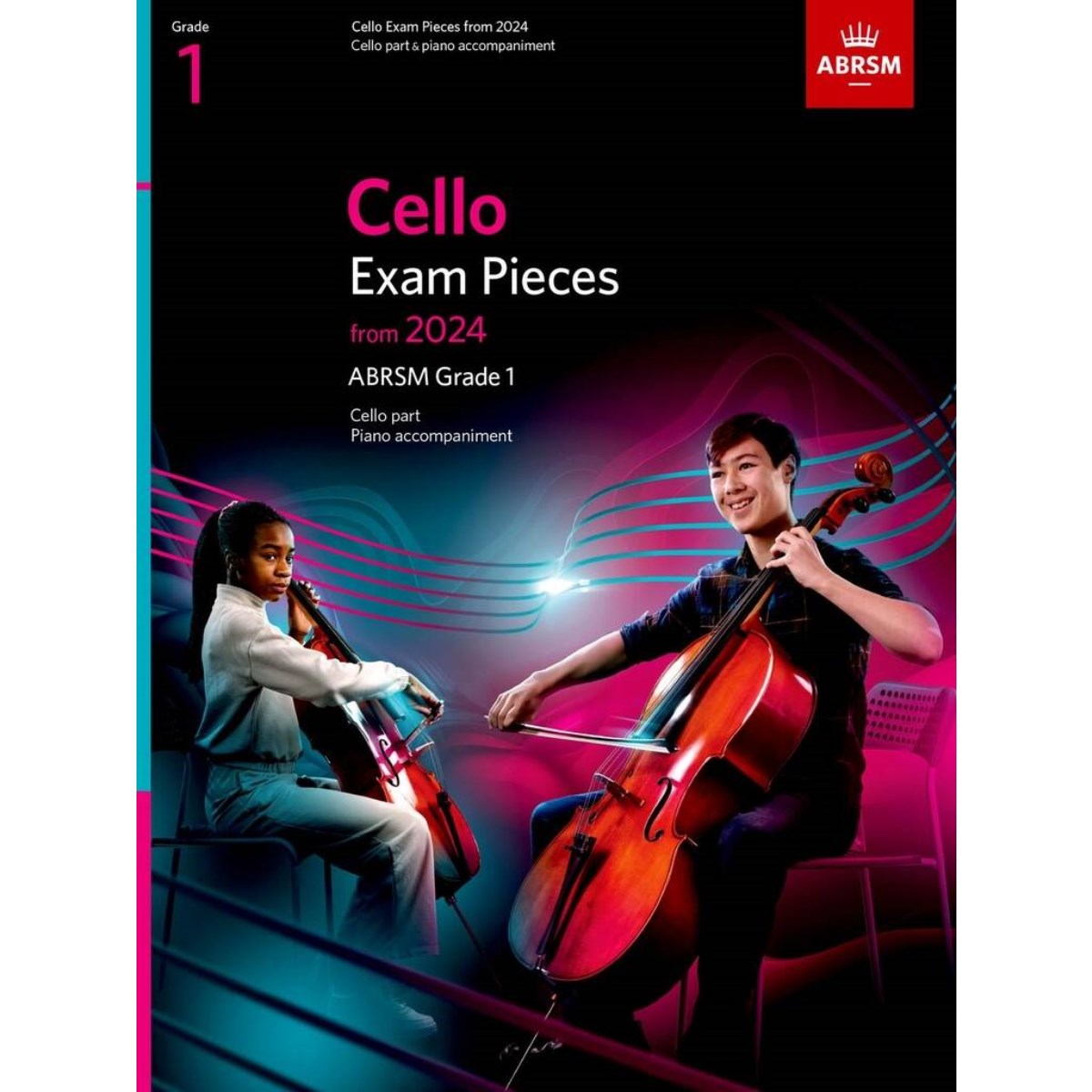 ABRSM Cello Exam Pieces from 2024 Grade 1 - Cello & Piano (Score & Part)