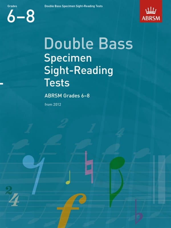 ABRSM Doublebass Specimen Sight-Reading Grades 6 - 8