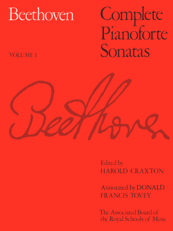 Beethoven, Ludwig Van - Beethoven Complete Pianoforte Sonatas - Volume I (Abrsm Edition)