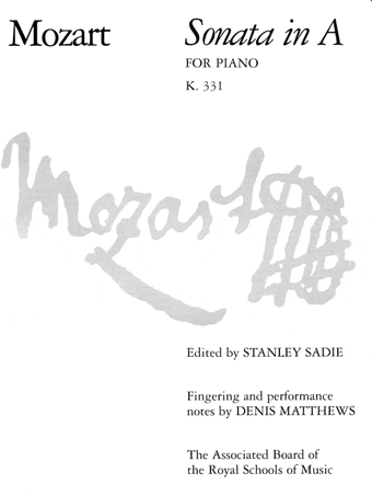 Mozart, Wolfgang Amadeus - Mozart Sonata In A K 331 (ABRSM)