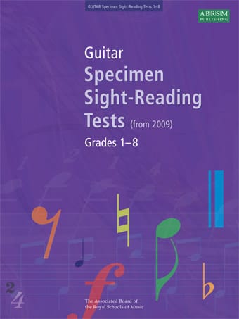 Na - ABRSM Guitar Specimen Sight Reading Tests From 2009 (Grades 1-8)