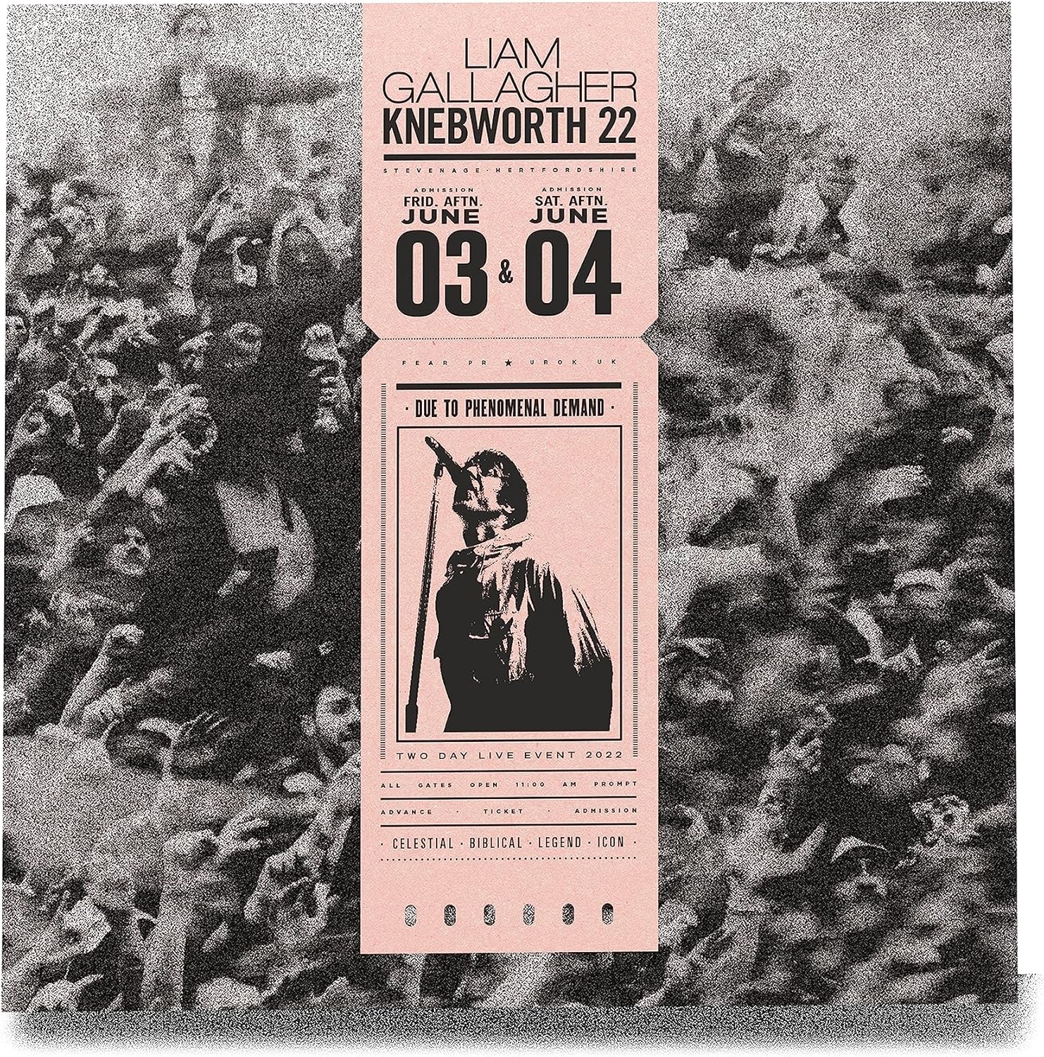 LIAM GALLAGHER - KNEBWORTH '22  -  DELUXE CD EDITION