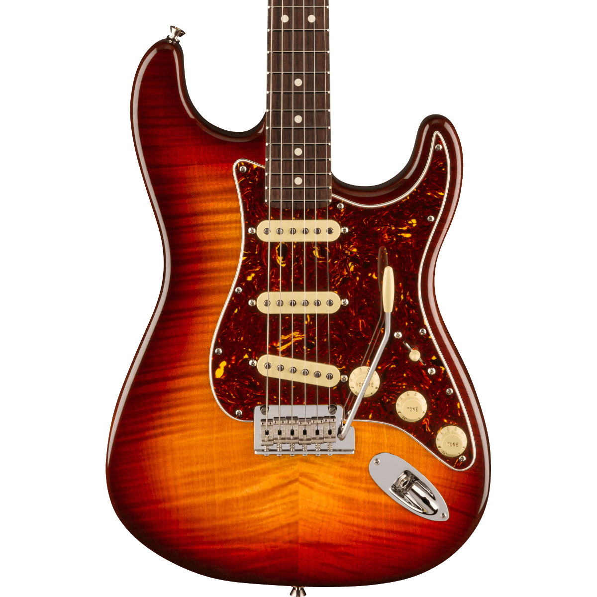 Fender 70th Anniversary American Professional II Stratocaster Rosewood Fingerboard Comet Burst Electric Guitar