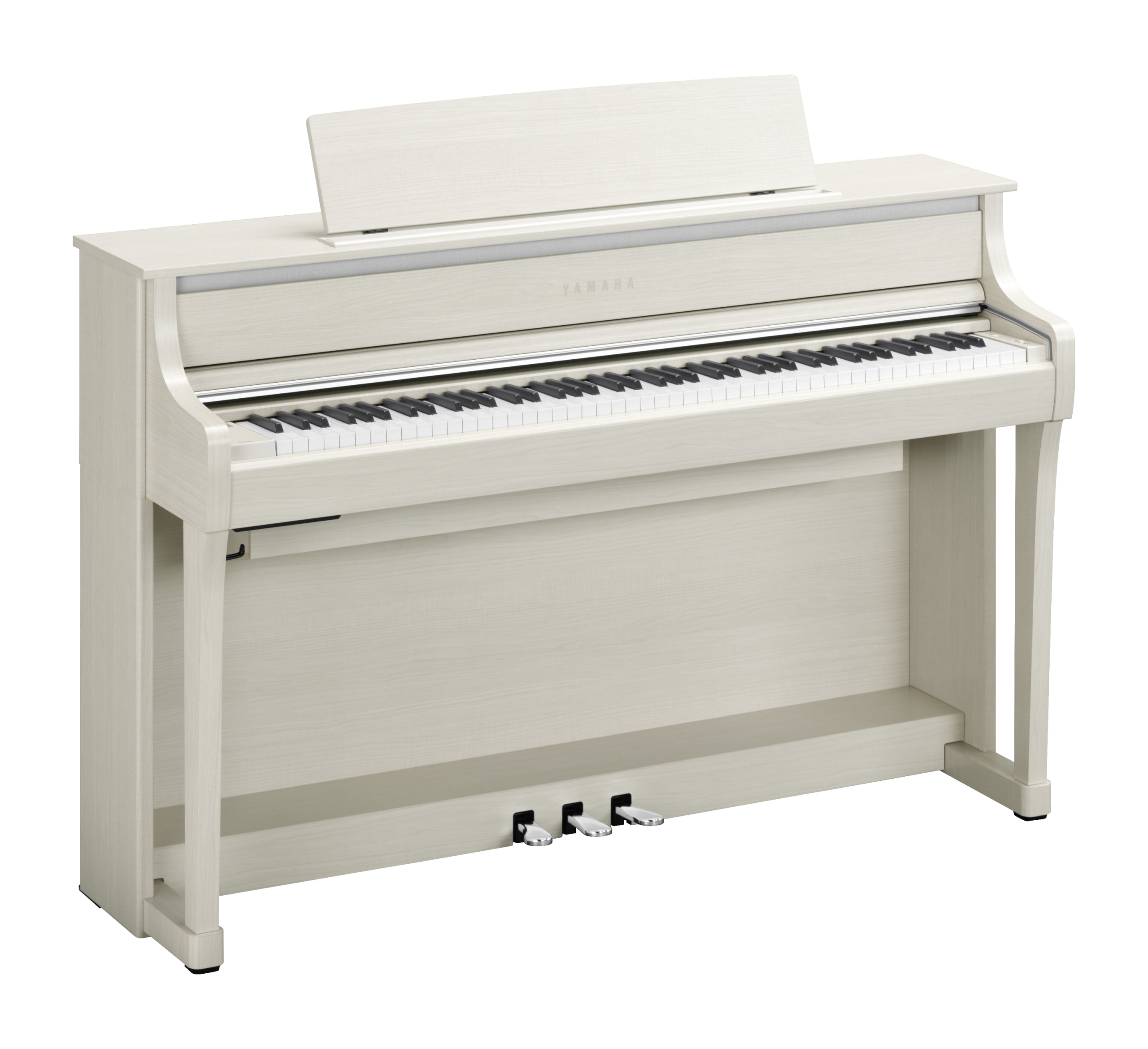 Yamaha CLP875 Digital Piano, White Birch