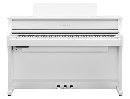 Yamaha CLP875 Digital Piano, Satin White