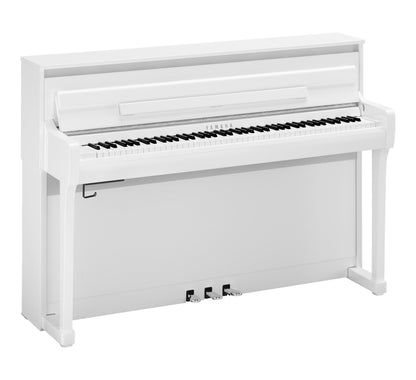 Yamaha CLP885 Digital Piano, Polished White