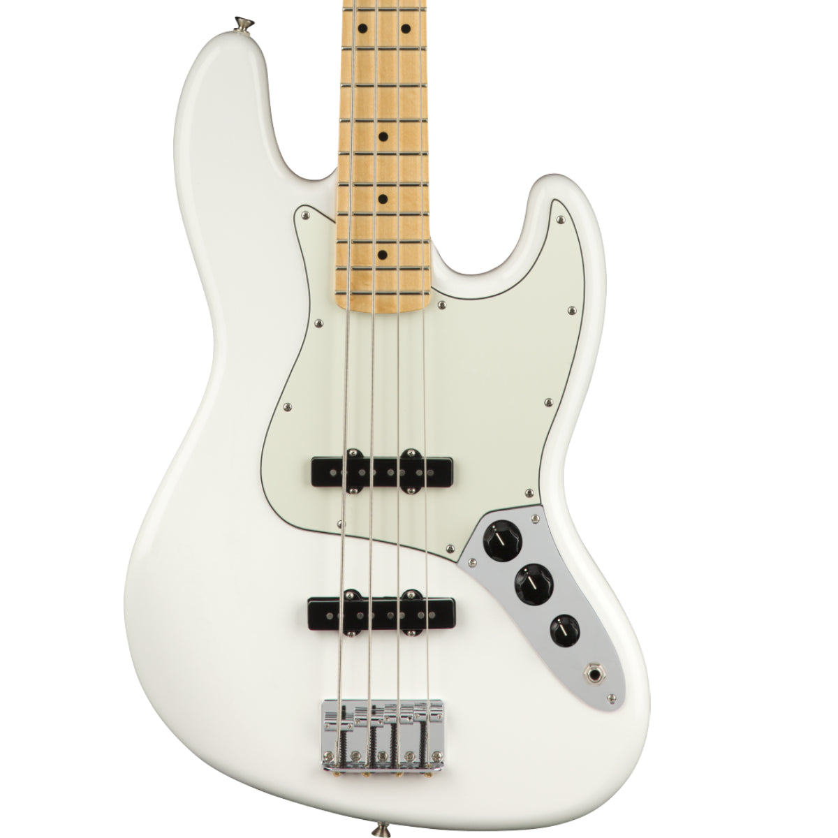 Fender Player Jazz Bass, Maple Fingerboard, Polar White