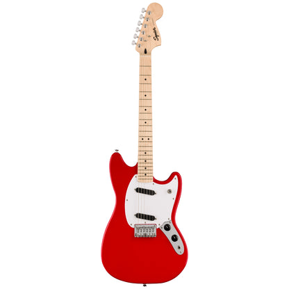 Squier Sonic Mustang Torino Red Maple Fingerboard White Pickguard