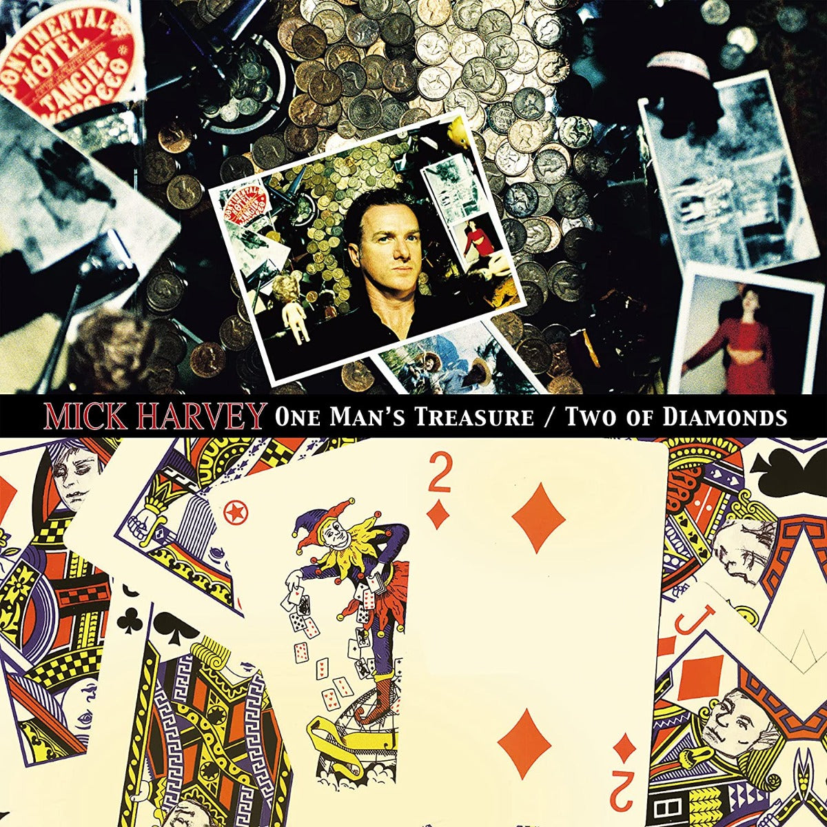 MICK HARVEY - ONE MAN'S TREASURE/TWO OF DIAMONDS - Gold/Red 2LP Vinyl