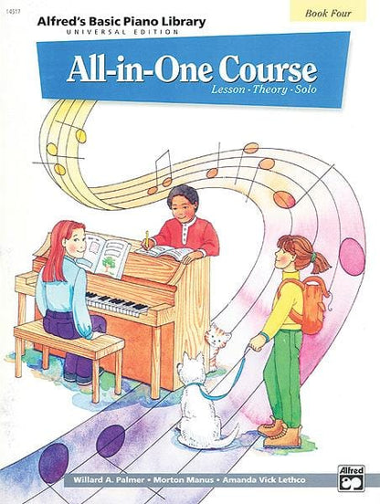 Palmer, Manus & Lethco - All-In-One Piano Course Book 4