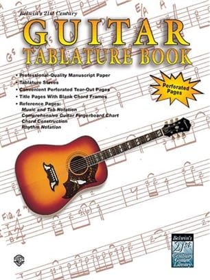 21St Century Guitar Tablature Paper