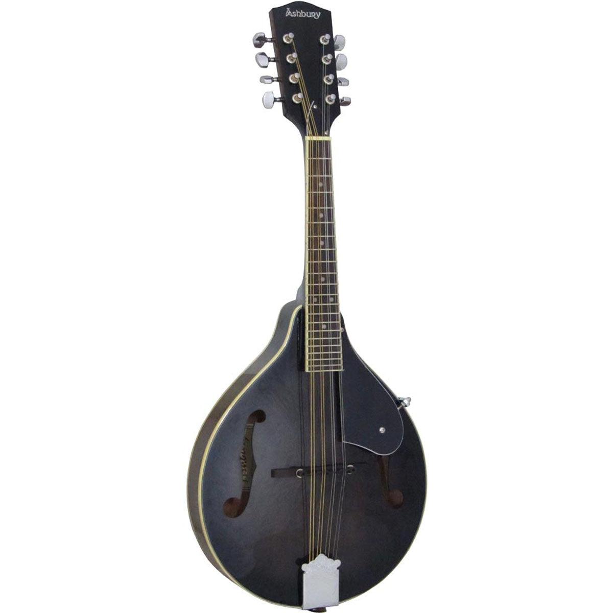 Ashbury AM-10 A Style Mandolin, Black