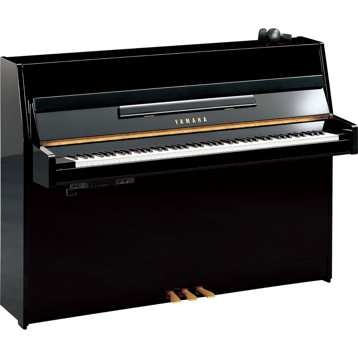 Yamaha B1SC3PE Silent Acoustic Piano, Polished Ebony