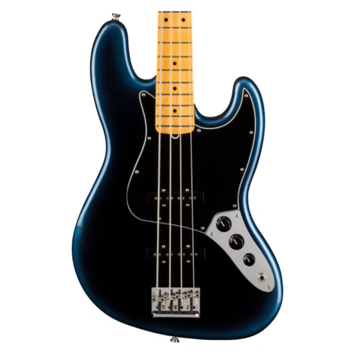 Fender American Professional II Jazz Bass, Maple Fingerboard, Dark Night