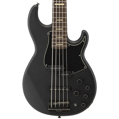 Yamaha BB 735A 5-String Bass Guitar Translucent Matte Black - BSTOCK