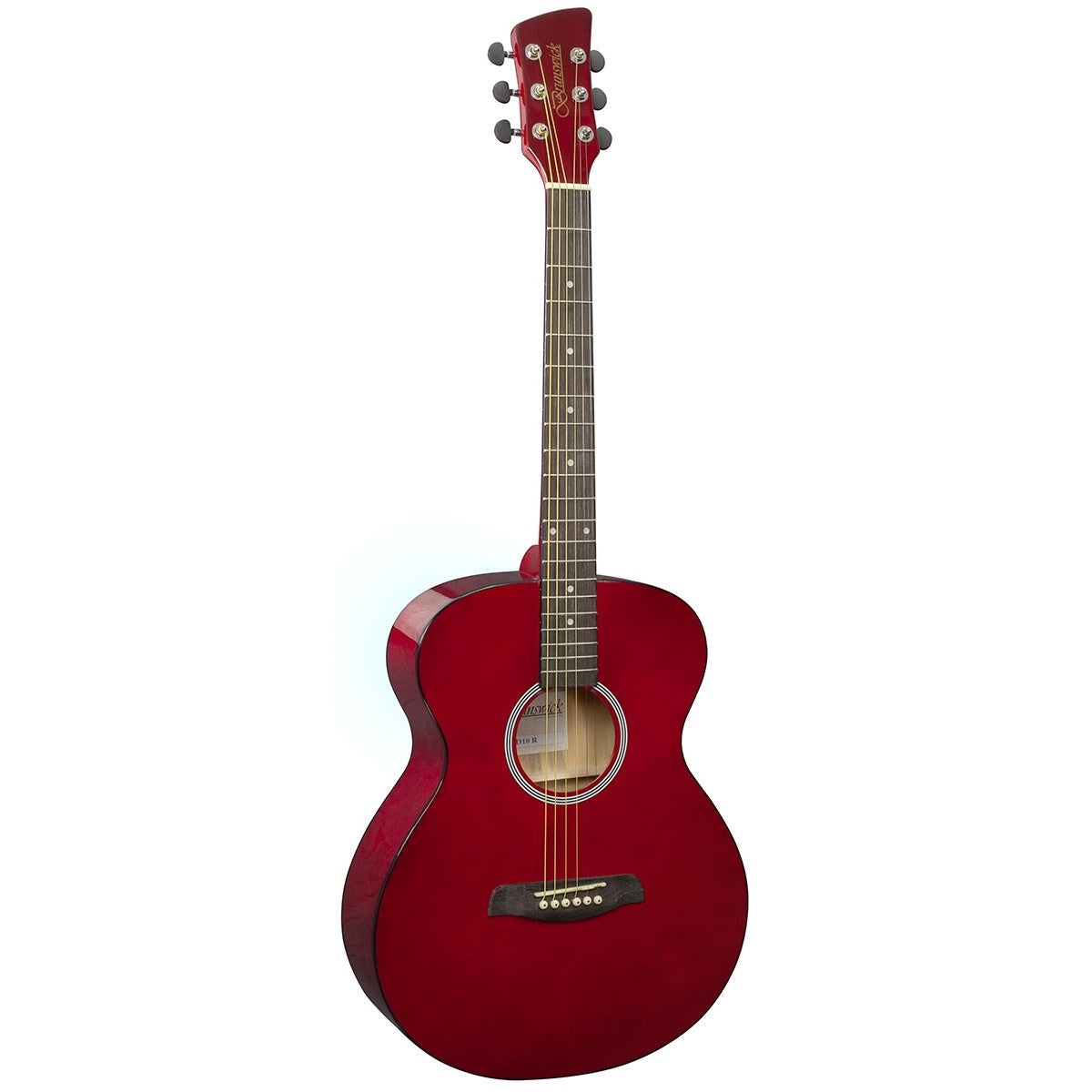 Brunswick Grand Auditorium Red Acoustic Guitar