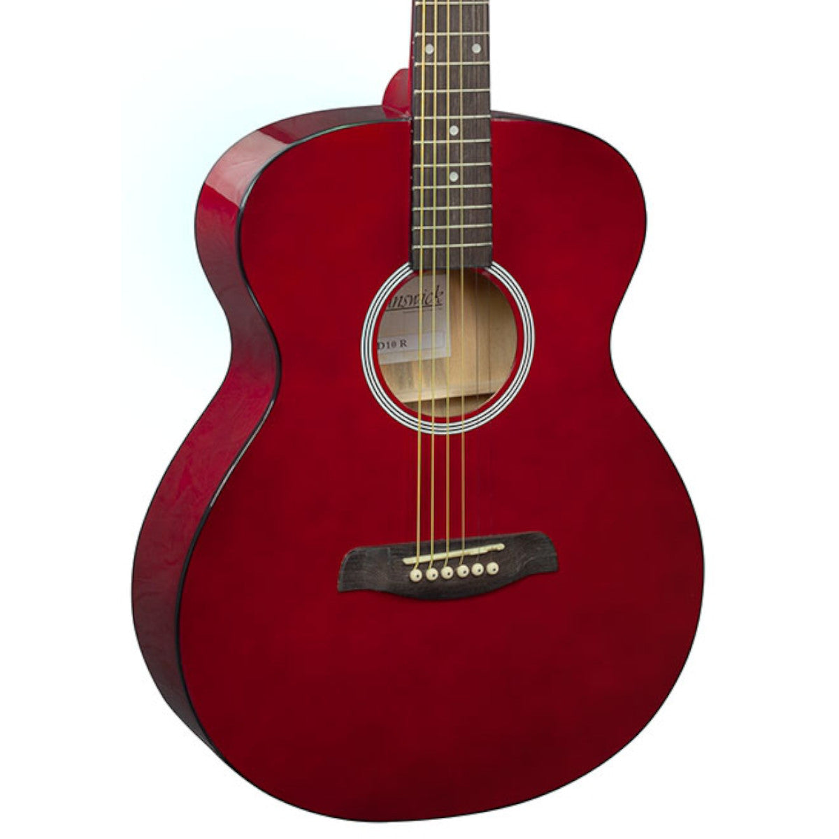 Brunswick Grand Auditorium Red Acoustic Guitar