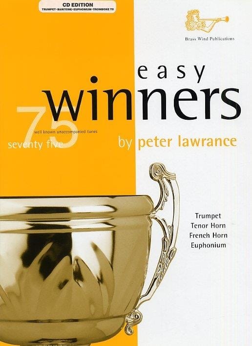 Lawrance - Easy Winners Treble Clef (Trumpet Trombone Euphonium) with CD