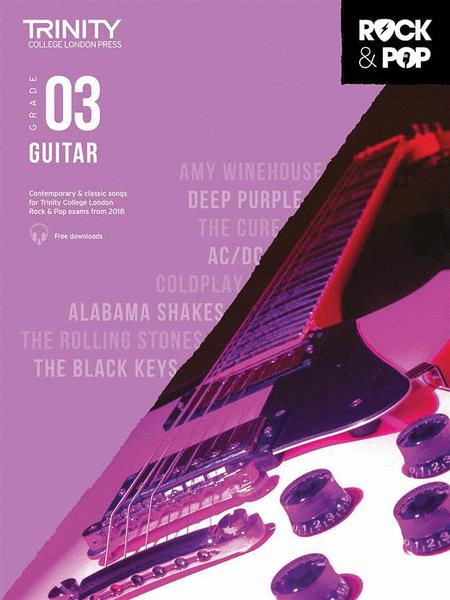 Trinity College London Rock and Pop 2018 Guitar Grade 3 (Book + Online Audio)