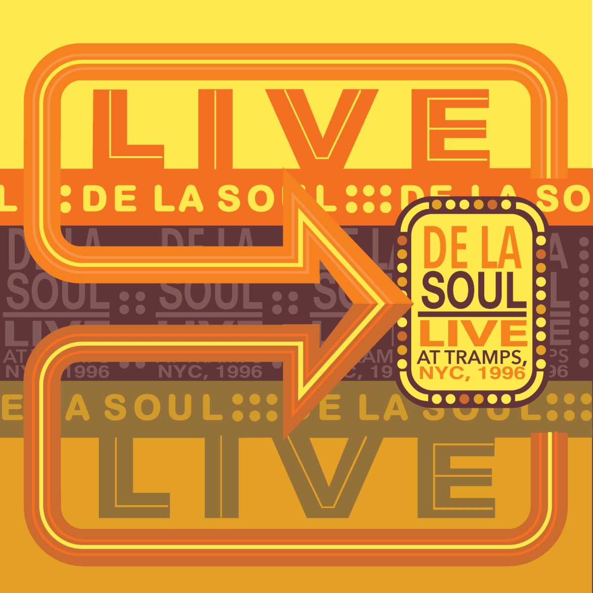 De La Soul - Live At Tramps NYC 1996 - RSD 2024 - Tan Coloured Vinyl