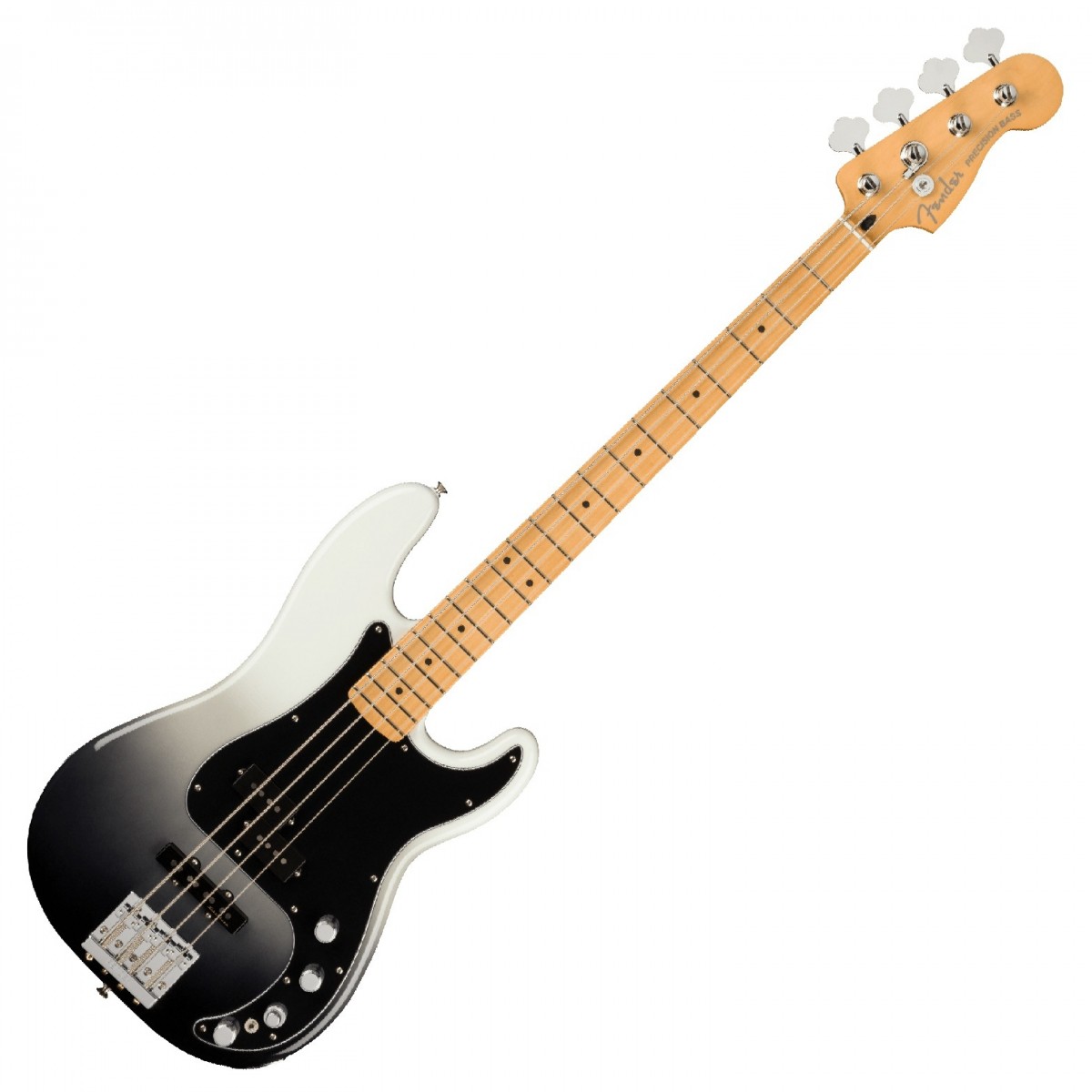 Fender Player Plus Precision Bass, Maple Fingerboard, Silver Smoke