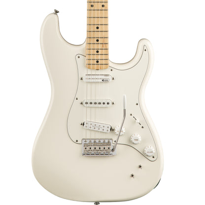 Fender EOB Stratocaster Maple Fingerboard Olympic White Ed Obrian Signature Electric Guitar