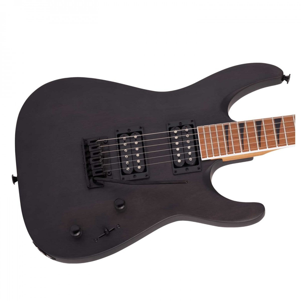 Jackson JS Series Dinky Arch Top JS24 DKAM, Caramelized Maple Fingerboard, Black