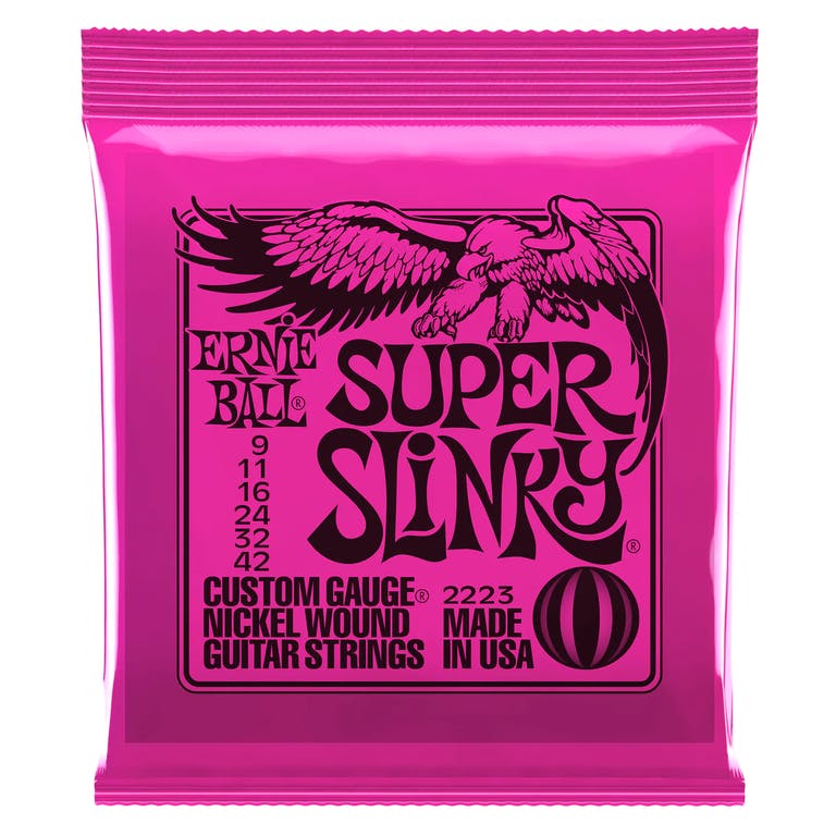 Ernie Ball Nickel Super Slinky Set