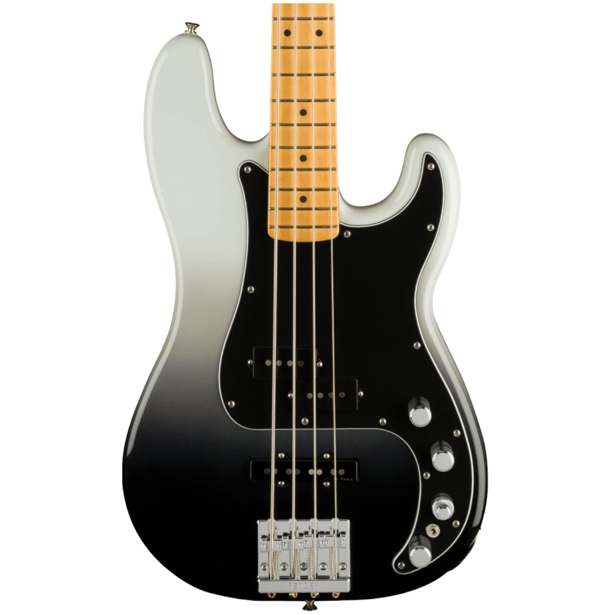 Fender Player Plus Precision Bass, Maple Fingerboard, Silver Smoke