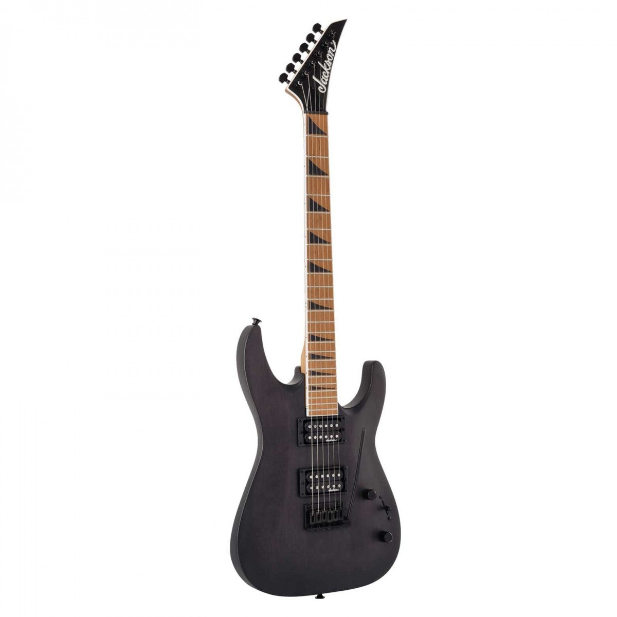 Jackson JS Series Dinky Arch Top JS24 DKAM, Caramelized Maple Fingerboard, Black