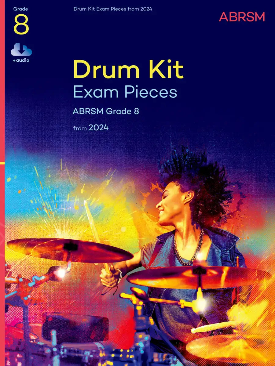 ABRSM Drum Kit Exam Pieces Grade 8 from 2024