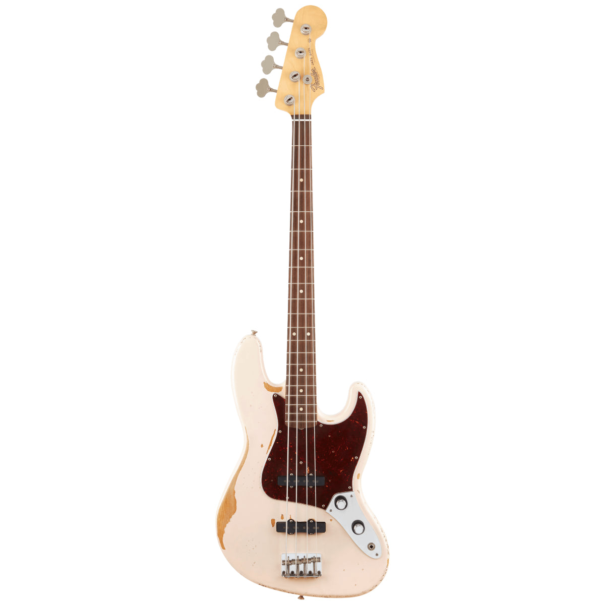 Fender Flea Jazz Bass, Rosewood Fingerboard, Roadworn Shell Pink