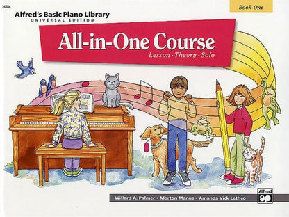 Palmer, Manus & Lethco - All-In-One Piano Course Book 1