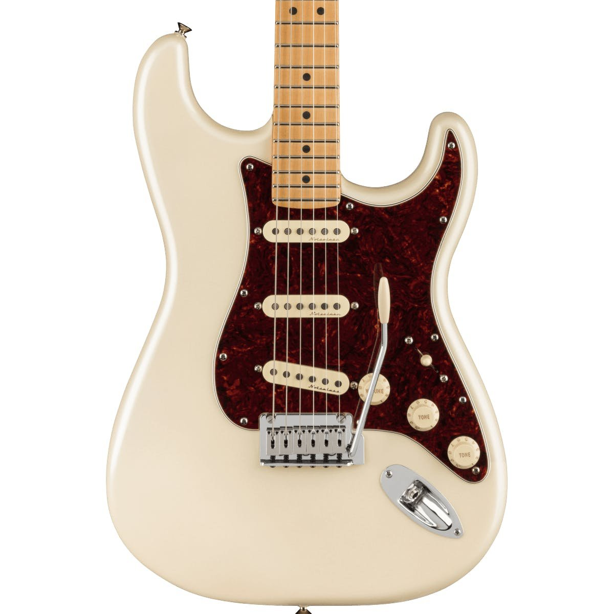 Fender Player Plus Stratocaster, Maple Fingerboard, Olympic Pearl