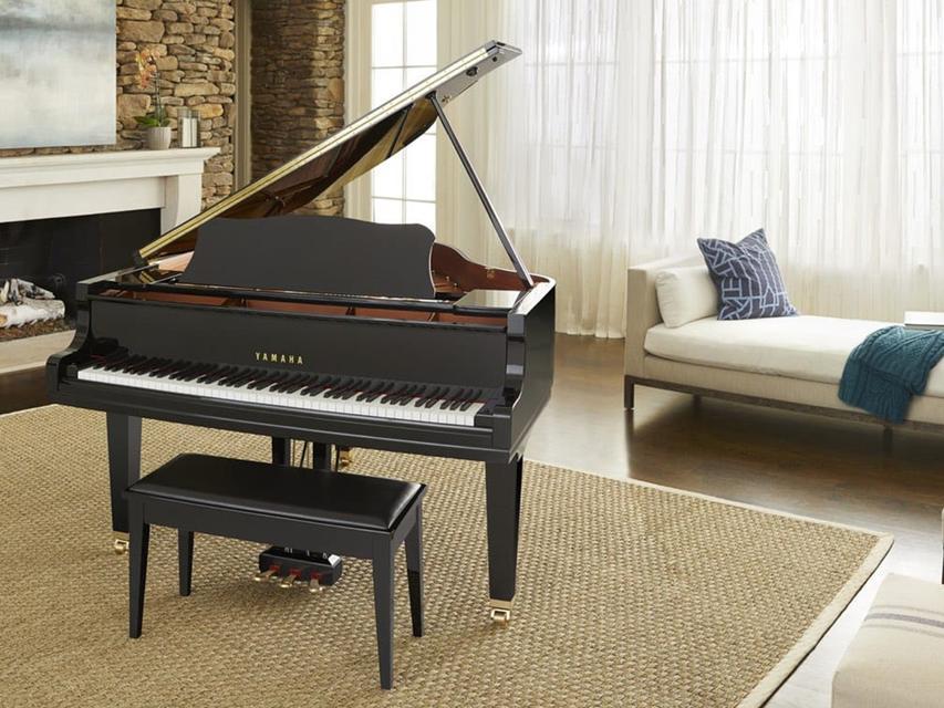 Yamaha GB1K Baby Grand Piano, Polished Ebony