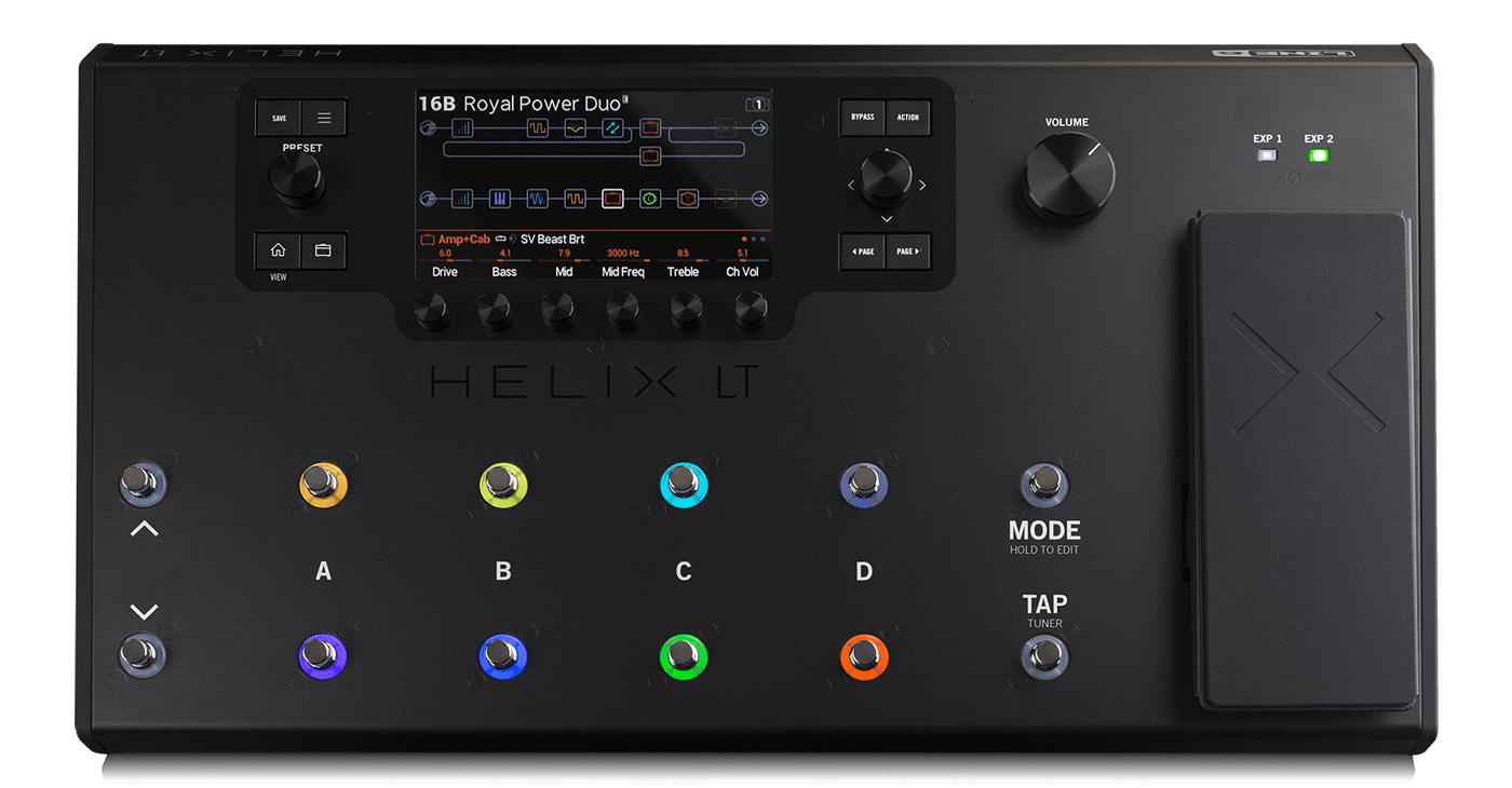 Line 6 Helix LT Guitar Processor Pedal