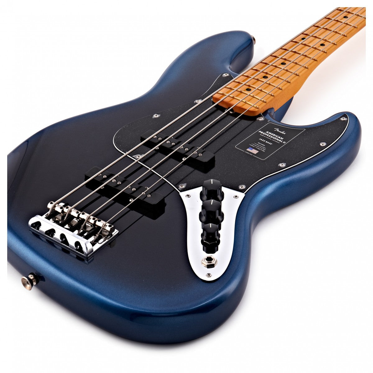 Fender American Professional II Jazz Bass, Maple Fingerboard, Dark Night