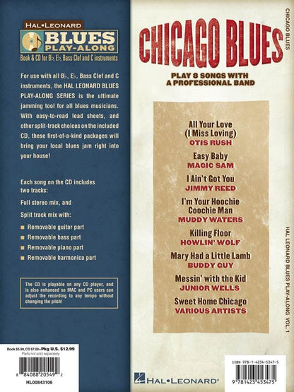 Blues Play-Along Chicago Blues vol 1