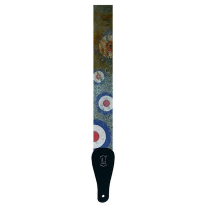 Levy's MPD2-005 Sublimation Polyester Strap Target Guitar Strap