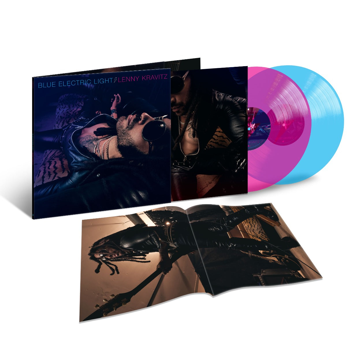 Lenny Kravitz - Blue Electric Light - Indie Exclusive Translucent Magenta/Blue Vinyl