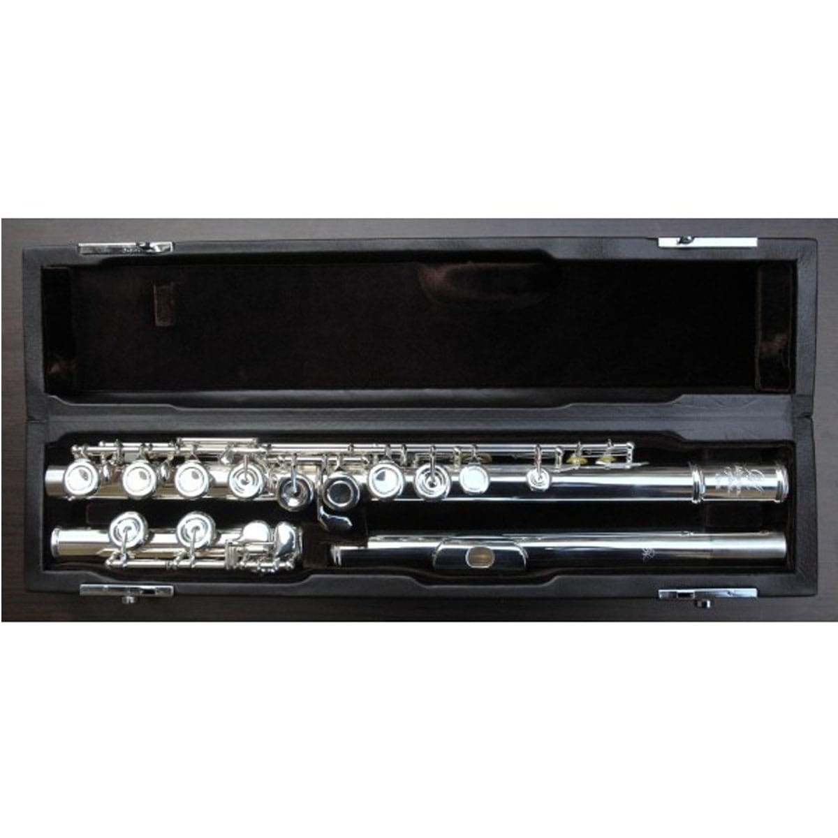 Miyazawa MJ101E Flute, Silver Lip-plate