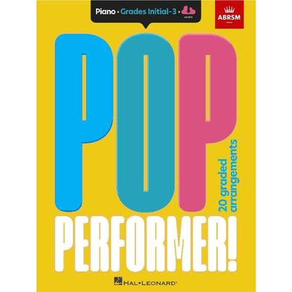 ABRSM Hal Leonard Pop Performer! Initial-Grade 3 (Book + Online Audio)