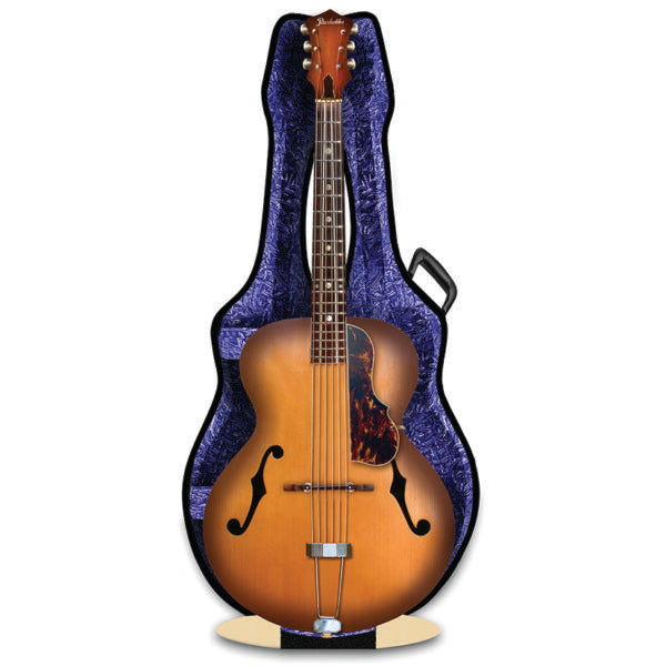 Music Gifts 3D Card Archtop Guitar