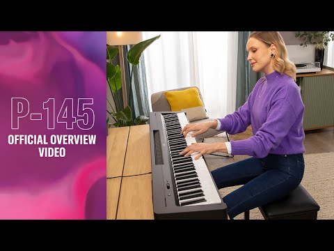 Yamaha P145B Portable Digital Piano