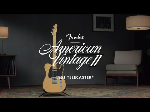 Fender American Vintage II 1951 Telecaster, Maple Fingerboard, Butterscotch Blonde