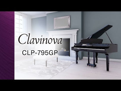 Yamaha CLP795GPWH Digital Grand Piano in Polished White